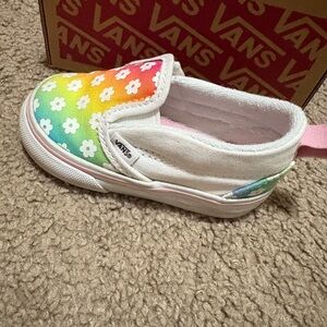 Vans Kids Multicolor Floral Slip-On Sneakers